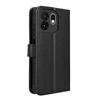 For itel A100C 4G Leather Wallet Case with Strap Diamond Texture Phone Cover