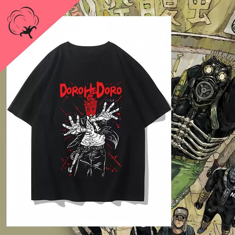 Dorohedoro T Shirt KaiUnisex Nikaido Japan Anime Printing T Shirt Casual Loose Crewneck Unisex Women AllMatch Otaku Anime Shirt