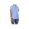 Polo Ralph Lauren Solid Color Polo Collar Logo Button Short Sleeve Shirt Men shirts Blue 710816449-018