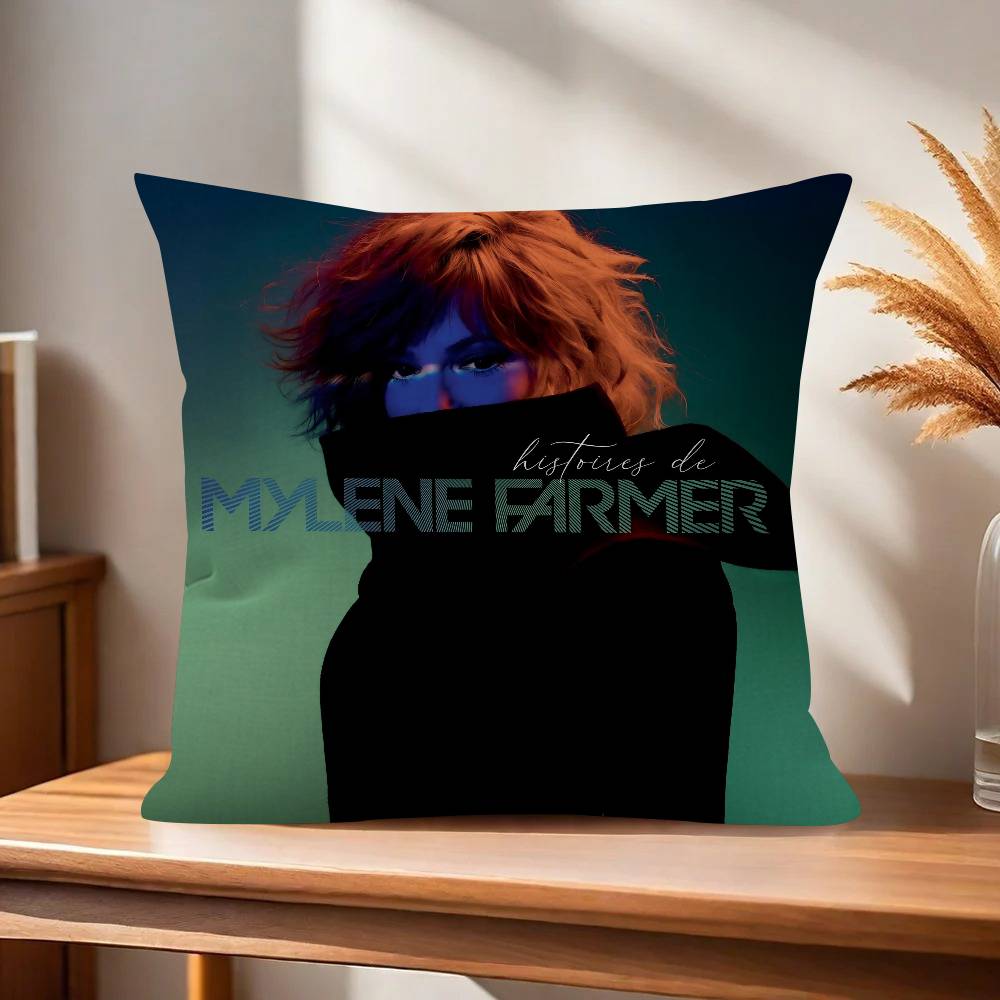 Singer MMylene Farmer cm Cushion Cover Pillow Cover Decor Pillowcase Home Pillowcase for Couch Pillow