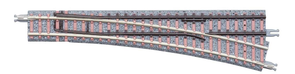 TOMIX N skala sikkerhetssporveksel PR541-15-C541-SY (F) 1298 modelljernbanerekvisitter