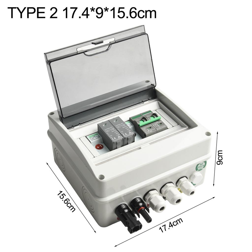 Practical High Quality PV Combiner Box For PV Plants For Residential Rooftop Protection Replacement Waterproof