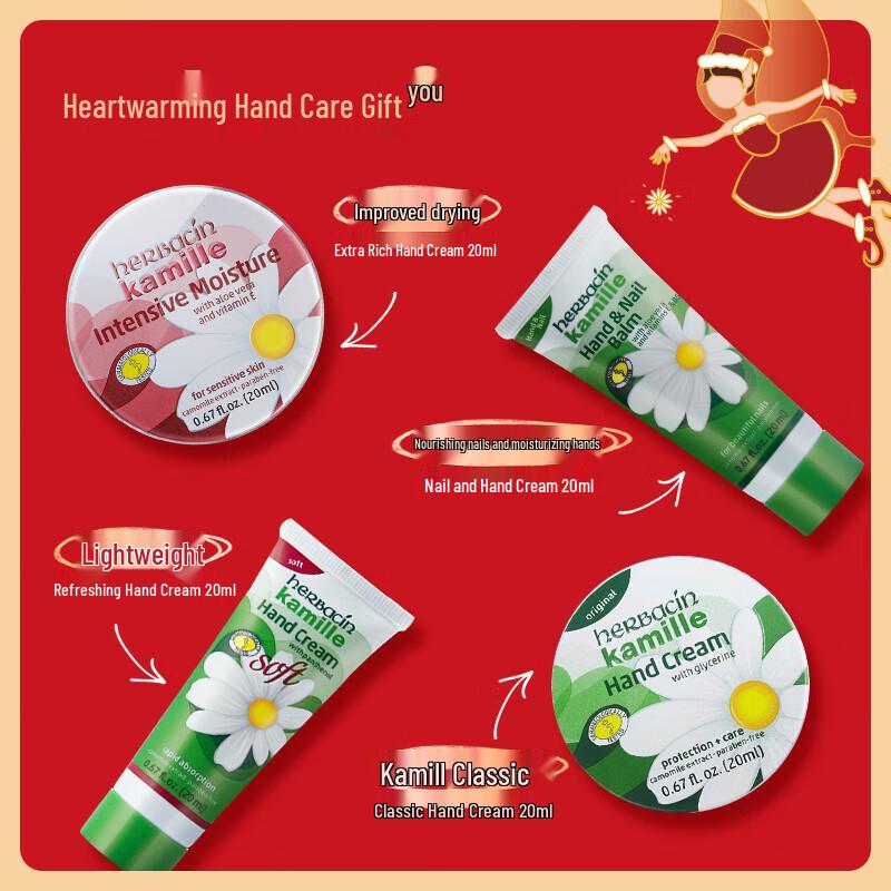 Herbacin Chamomile Hand Cream Gift Set