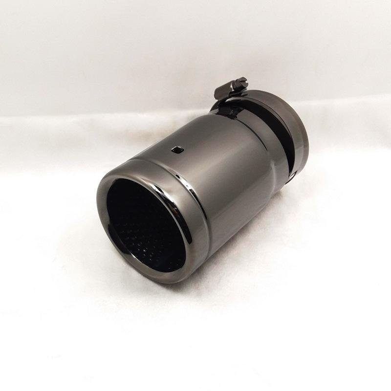 Stainless Steel Titanium Black Tailpipe for Tiguan, A1A3, CC, A6L, Wrangler, CX3, CX4, CX5, and Yihu.
