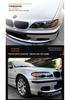 BMW E46 3 Series 1998-2004 Headlight Eyebrows Stickers - Exterior Trim Accessories