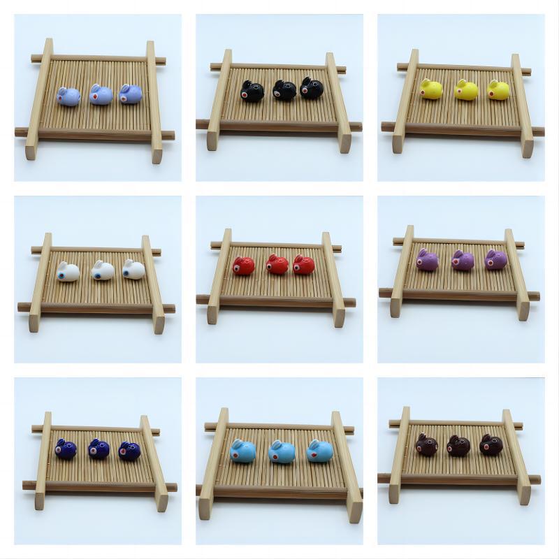 

Glazed Jade Rabbit Porcelain Beads for Handmade Jewelry Necklace & Bracelet DIY 10 pieces