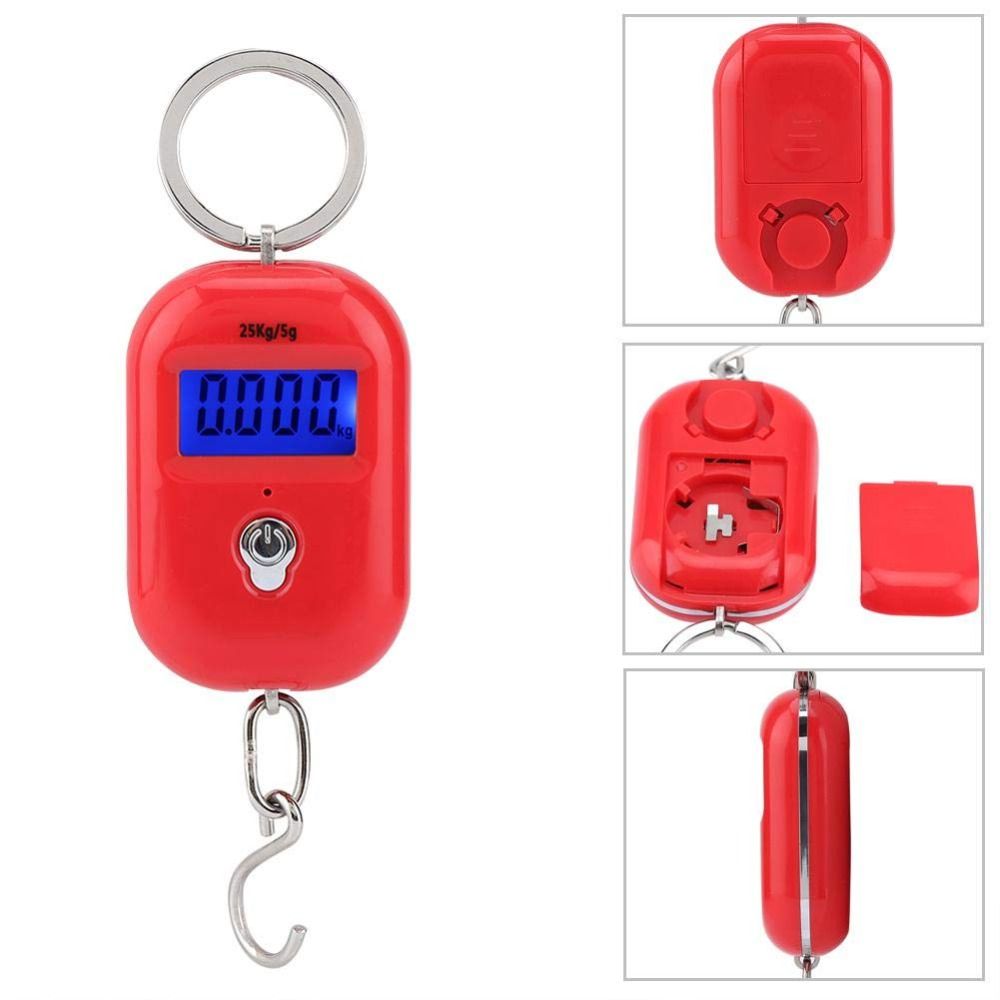 Portable Design Digital Hanging Scale 5g Precision LCD Backlight Scale  Luggage Travel