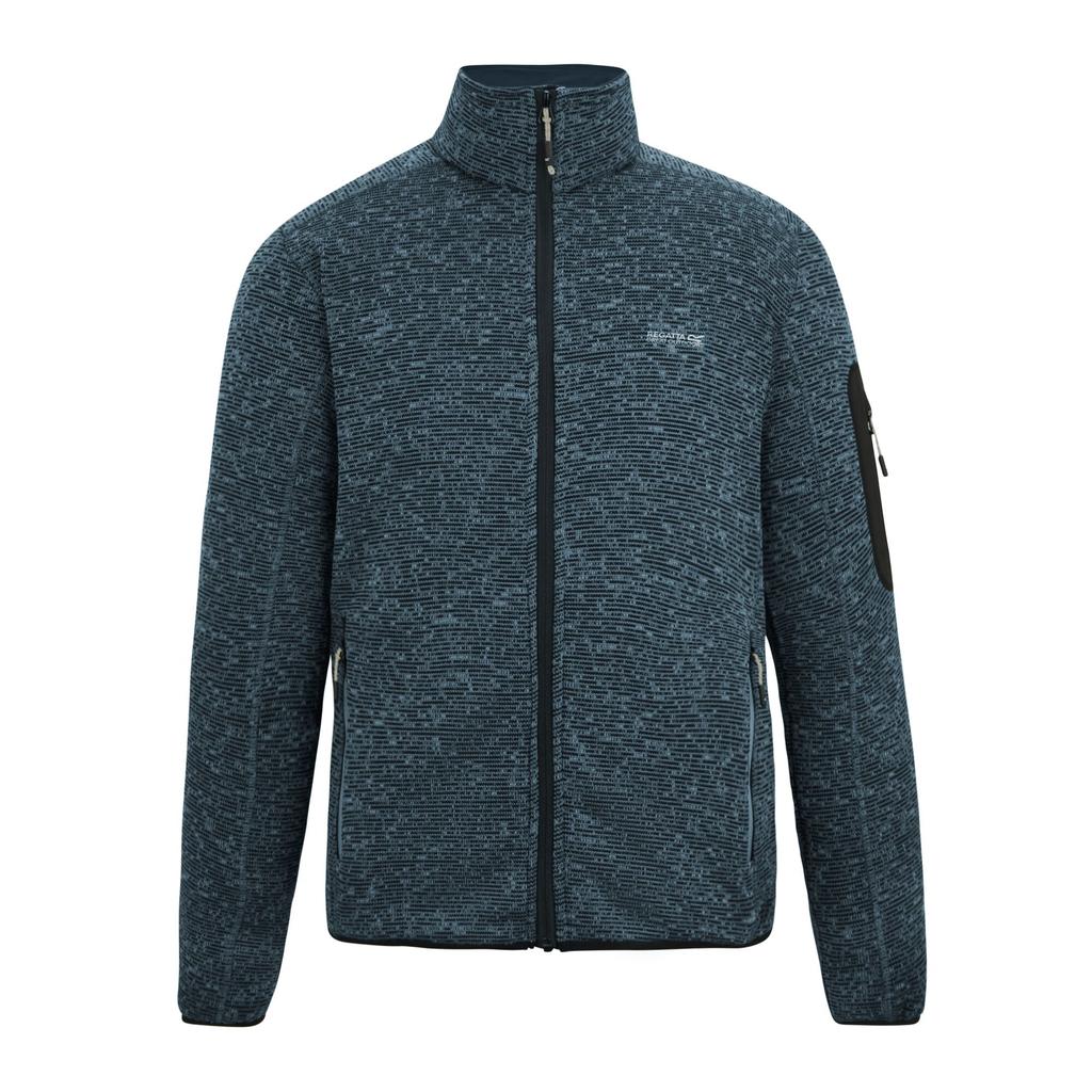 Regatta Mens Newhill Marl Full Zip Fleece Jacket