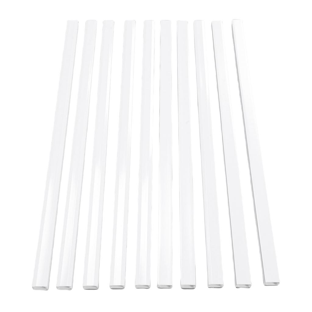 Cord Hider Wire Covers Wall Cable Management Raceway Kit 15mmx9mm for 1 2 Network Cables Or 2 3 Copper Wires