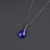 [COAI] Natural Lapis Lazuli Teardrop Birthstone Necklace for Women