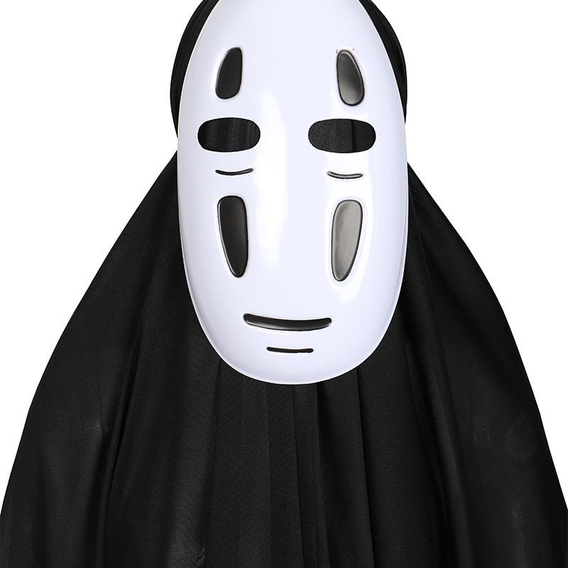 Klassisk Anime Spirited Away Sen To No Face Mann Cosplay Masker Kjole Halloween Karneval Morsomme kostymer Barn Voksen Stil Ny