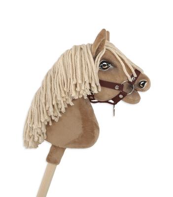 Hobby Horse A4 Horse Halter, Fastened, Small - Brown