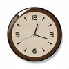 Retro Wall Clock Quiet Mechanism Vintage Decor NonTicking Design Timepiece for