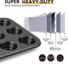 Muffin Tray Cupcake Baking Pan 12-Cup Nonstick Cupcake Pan  Carbon Steel Muffin Tins Release Cupcake Baking Pan