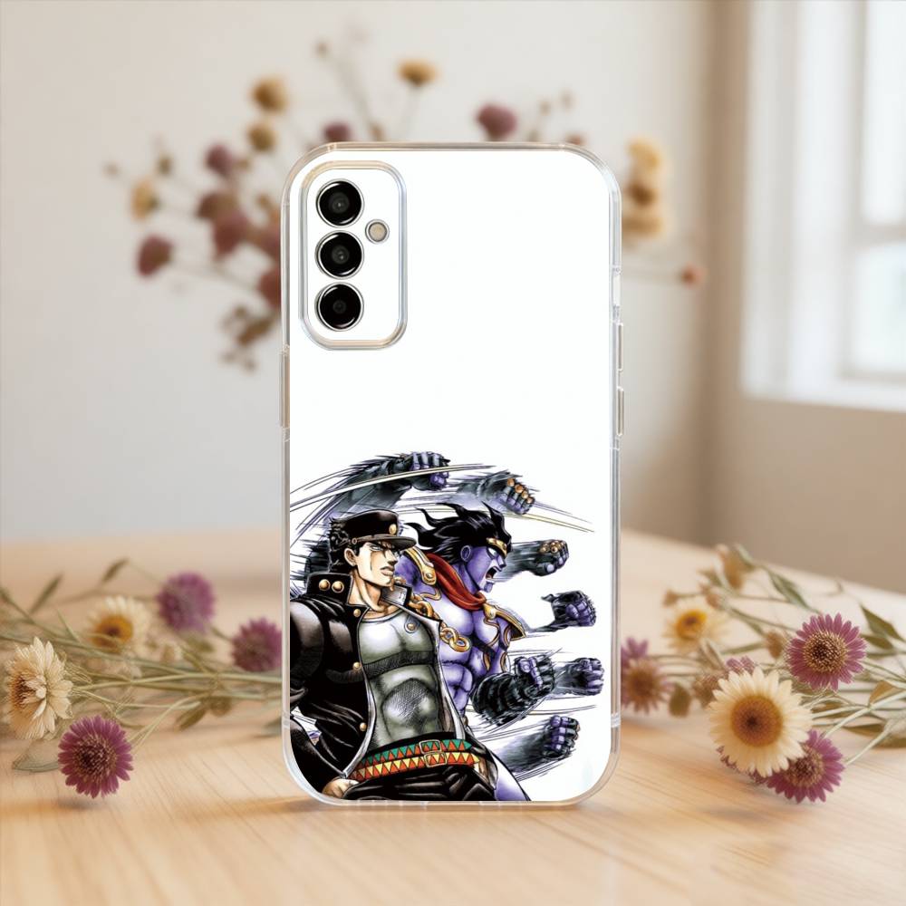 

Чехол для телефона JoJo s Bizarre Adventure для Samsung A10, 12, 20, 21S, 30, 31, 40, 50, 51, 52, 70, 71 Прозрачная крышка Samsung a10