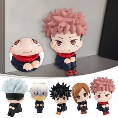 Spell Back To War Hand Puppet Q Version Of The Five Stripes Goku Staff Yoji Model Car Cake Ornaments Twisted Egg  Dolls
