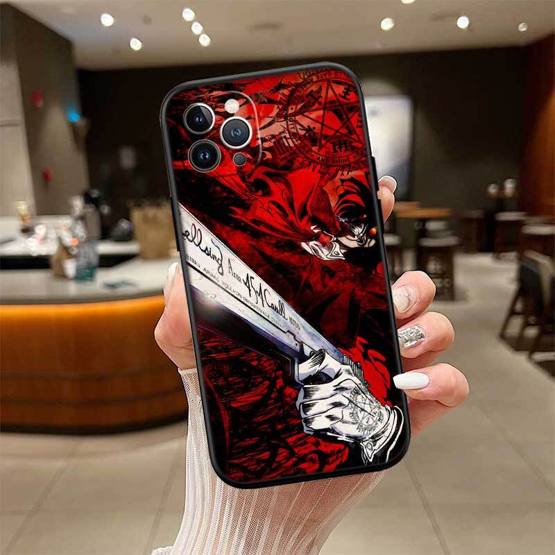 Hellsing Case for Samsung Note 20 10 S25 Plus Ultra Lite FE M20 M21 M30 M31 M51 A11 A26 A51 A52 A53 A56 A70 A71 A72 A73