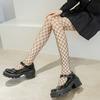 3XL Fishnet Stockings Mesh Pantyhose Plus Size White Black Large Over Knee Long Socks Thigh High Tights for Oversized Women 2XXL