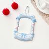 Cute Kitten Photocard Holder Keychain Photo Card Holders 2.1x2.7 Inch ID Badge Holder Bus Card Credit ID Bank Card Holder