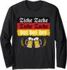 Zicke Zacke Hoi Oktoberfest German Flag Party Funny Long Sleeve Tshirt