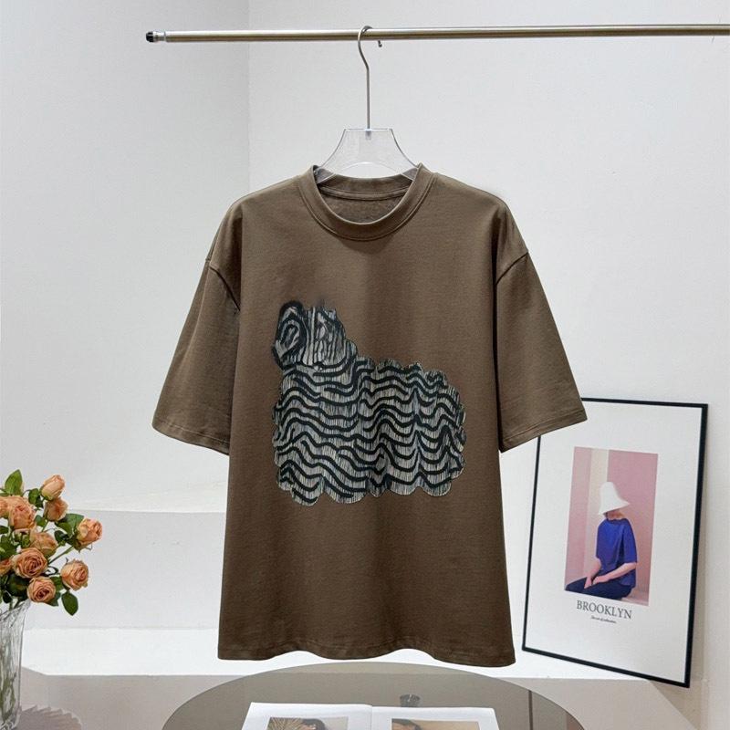 JN25 Забавная футболка оверсайз с граффити - Повседневная минималистичная футболка с коротким рукавом Small