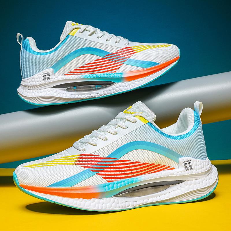 Running shoes women's shock-absorbing soft sole comfortable and lightweight sports shoes gym special lightweight indoor silent running shoes skip