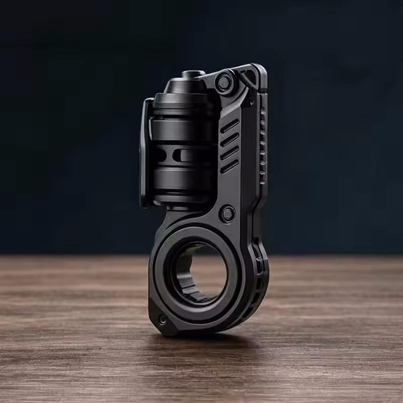 Youth Edition Sinian Edc Fidget Spinner Mechanical Ratchet Haptic Push Slider Anxiety Stress Relief Metal Fingertip Gyro Toy