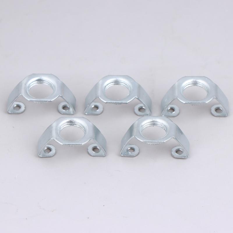 Keramický držák základny lampy odolný vůči vysokým teplotám E27 Gu10 E14 M10 Zadní podpěrný držák pro objímku osvětlení