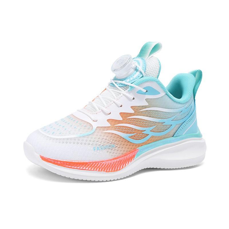 Youth Style Shoes Boys Lightweight Breathable Running Shoes Kids Outdoor Indoor Sports Comfortable Mesh Sneakers