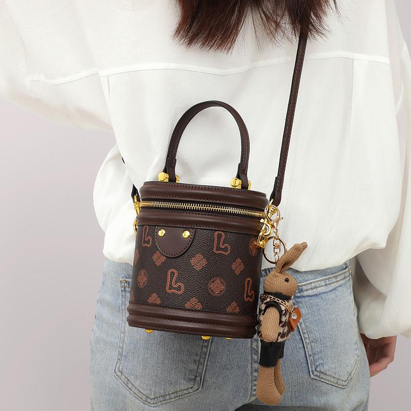 Bag Women'S Crossbody Bag Women'S Bucket Bag Light Luxury Versatile Portable Shoulder Mobile Phone Bag Luggage