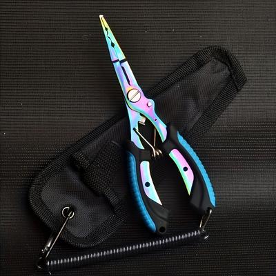 Stainless Steel Multifunctional Tool - Fishing Pliers, Non-Slip Grip, Portable for Camping, Fishing, Outdoor & Home Use, Fishing Accessories