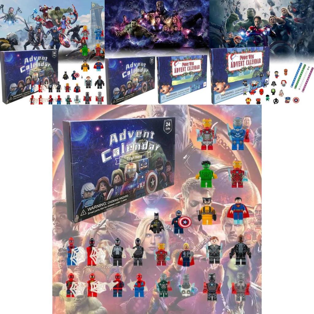 Enchanting My World Robot Advent Calendar Gift Box Featuring Harry Potter And Avengers Toys