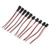 Long Lasting Durability 10PCS SM 2Pins 2P Female Male Connector Cables