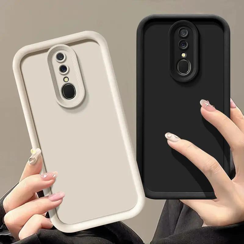 For OPPO F11 Case OppoF11 Orrs Oppa Appo F 11 Phone Cases Full Package Matte Anti Drop Soft Protective Cover Coque Capa Funda