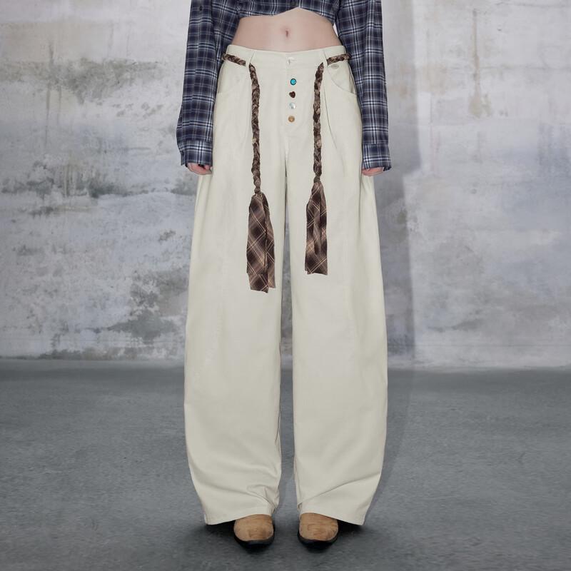 Unisex Loose Wide-Leg Casual Pants