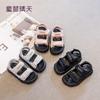 Size 26-37 Girls Sandals Summer 2025 New Children's Summer Shoes Soft Sole Non-slip Little Girl Beach Shoes Foreign Style