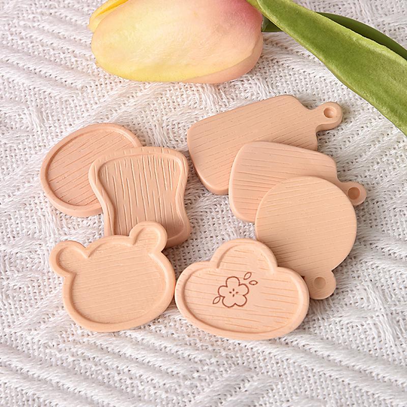 

5 шт. миниатюрные аксессуары для кукольного домика, мини-тарелка, миниатюрный противень для кукольного домика