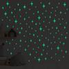Gift Home Decoration Starry Ceiling DIY Wall Decals 3D Luminous Stickers Dots Drops Shape Glow In The Dark