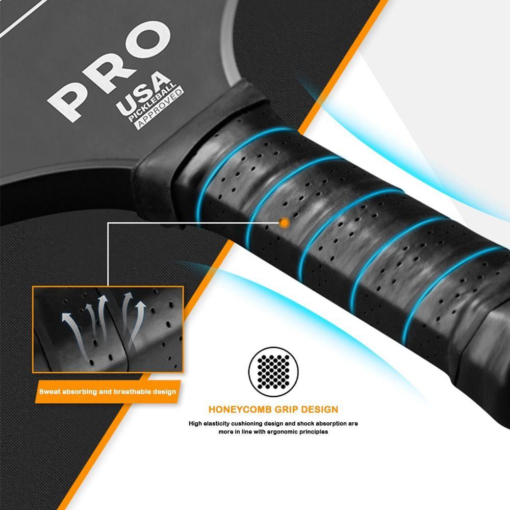 1 Stück Carbonfaser Pickleballschläger T700 Pickleballschläger Hohe Qualität Pickleballschläger