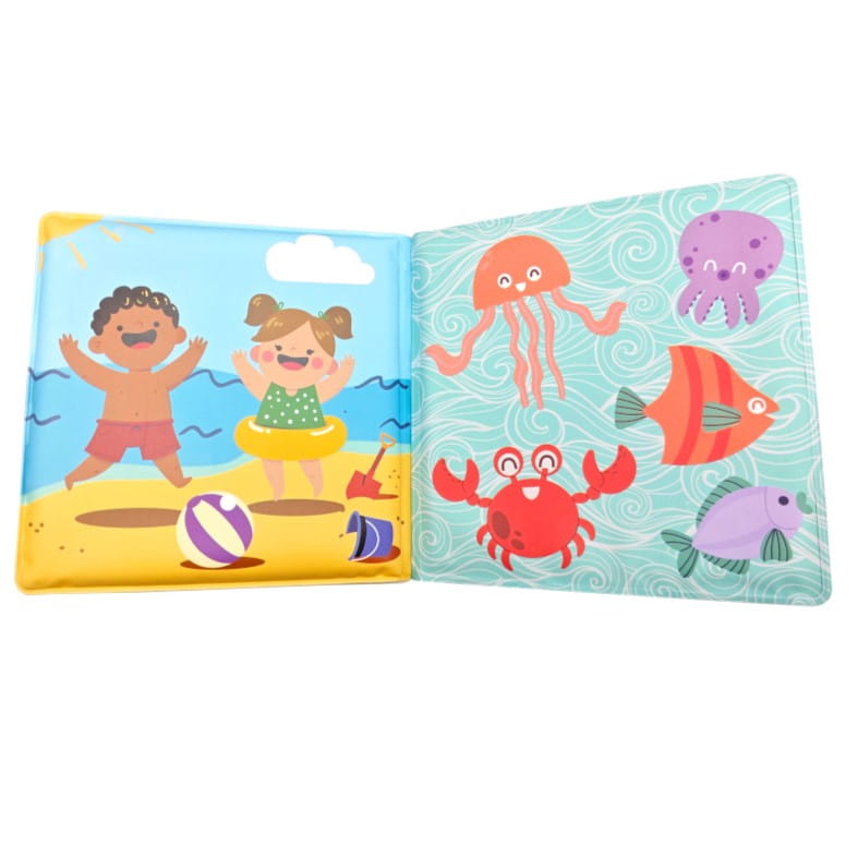 Książeczka Edukacyjna Do Kąpieli First Step, Akuku