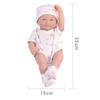 35CM Wasbare Levensechte Zachte Handgeschilderde Simulatie Baby Reborn Pop Kinderen Begeleiden Speelpop