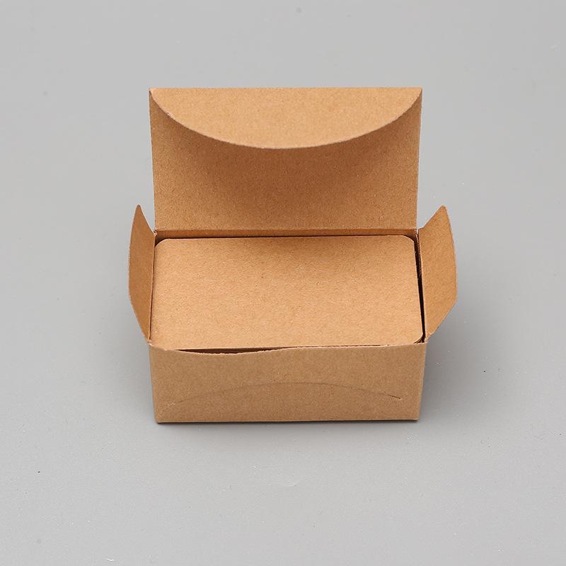 100 Sheets Assorted Color Kraft Paper Gift Boxes Easy Closure Sturdy Build for Party Favors Wedding Birthday Gift Packaging