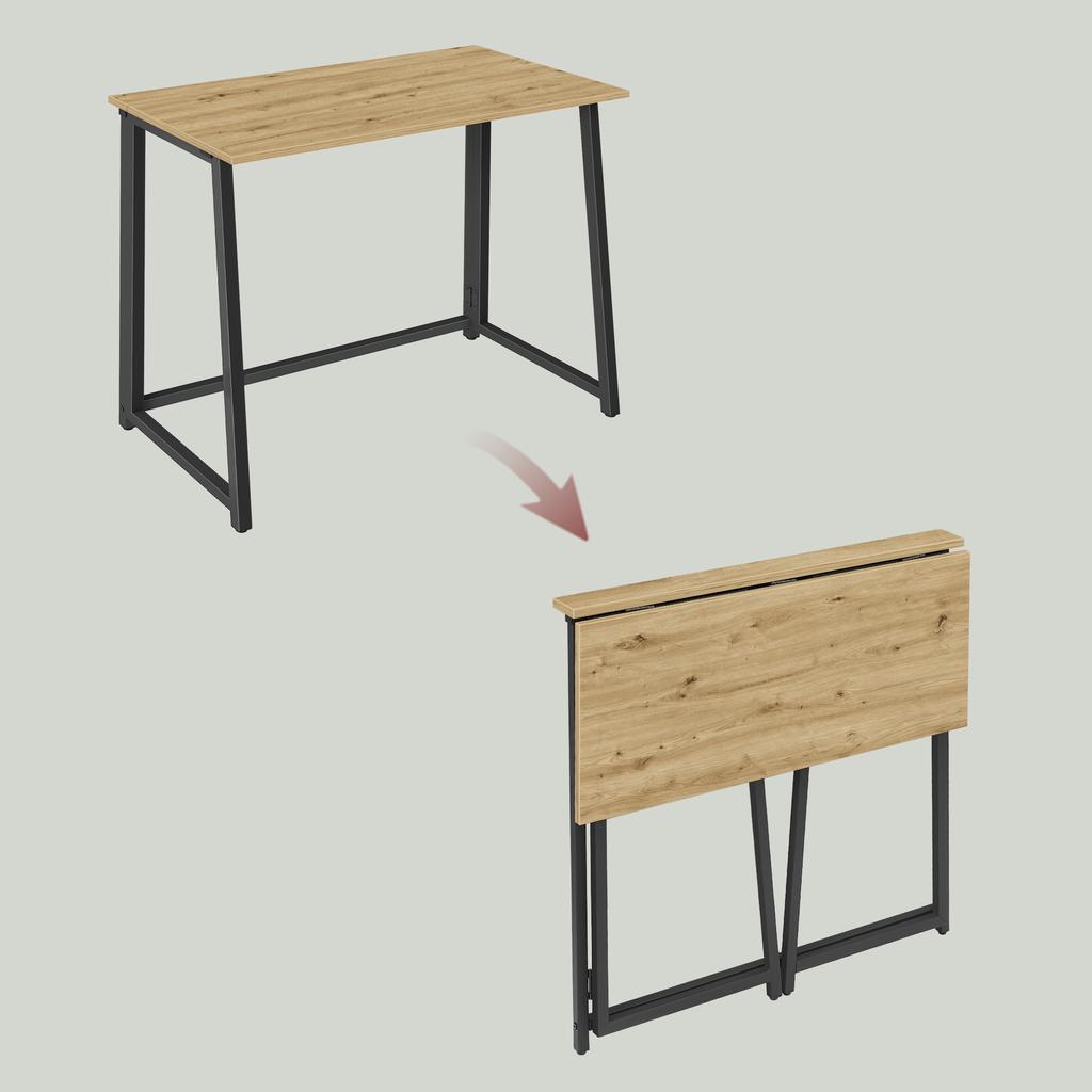 Max 1.0 Computer Desk - Artisan / Black Legs