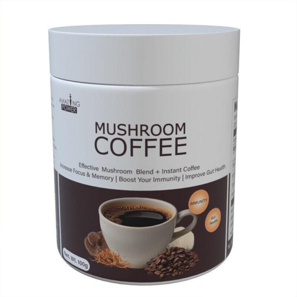 Polvo de hongo café Ganoderma Lucidum Cordyceps: favorece la salud intestinal
