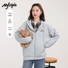 MJ STYLE Women's Hooded Zip-Up Sweatshirt