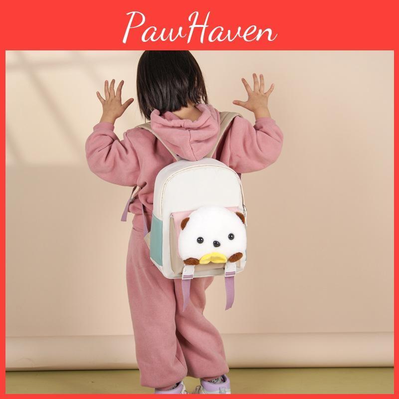 Bag Childrens Dog Zipper Large Capacity Backpack Adjustable Strap Shoulder