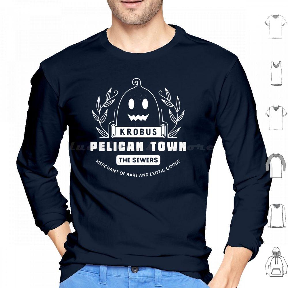 Krobus Merchant Hoodie Cotton Long Sleeve Junimo Junimos Stardew Valley Valley Game Gaming Gamer Video Game Video Games