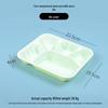 Mjaoyi 5-Compartment Disposable Lunch Boxes