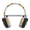 Cartoon Bluetooth Headphones for Kids, Customizable with Pictures, Cute Gift, 85dB Volume Control