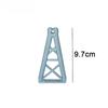 Non-Toxic Support 1X6X10 Girder Triangular Building Blocksmoc Parts Assemble Particles Diy Bricks Compatible With 64449 Toys For Children